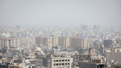 شاخص آلودگی هوای مشهد امروز چهارشنبه ۳ دی ۱۴۰۴/ گروههای حساس مراقب باشند شاخص آلودگی هوای مشهد امروز چهارشنبه ۳ دی ۱۴۰۴/ گروههای حساس مراقب باشند